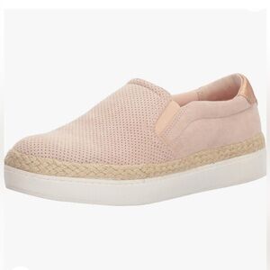 Dr. Scholl’s Blush Pink Slip-On Espadrille Sneakers Madison Jute Women’s Sz 6.5
